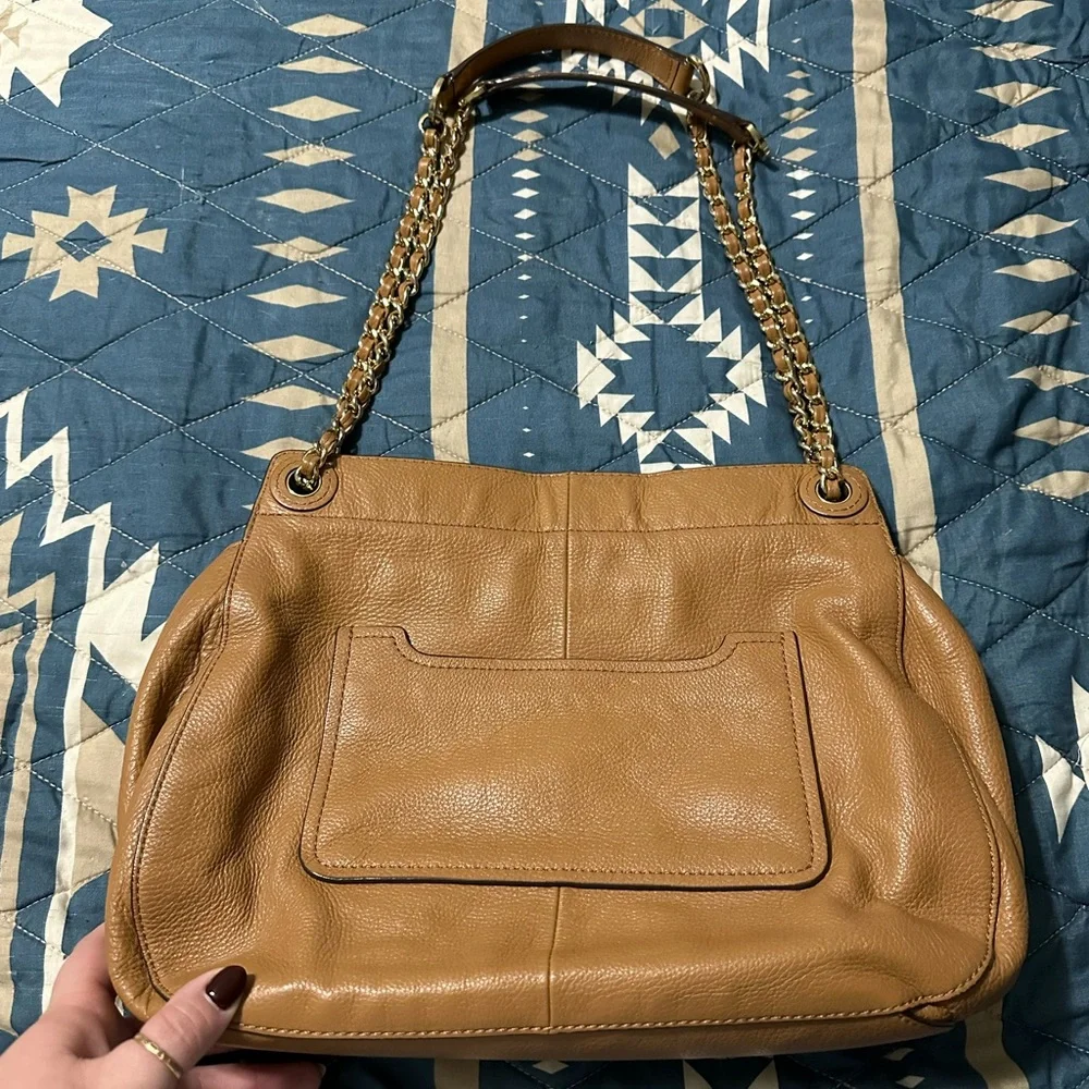 Tory Burch Marion Leather Saddle Bag - Picture 3 of 4